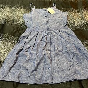 NWT Crazy 8 Blue Denim Dress Sz 10